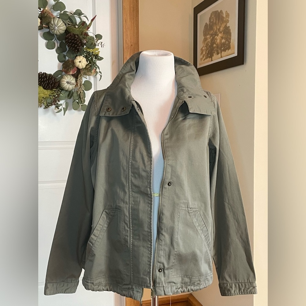NWT Roxy army green jacket